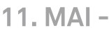 11. Mai -